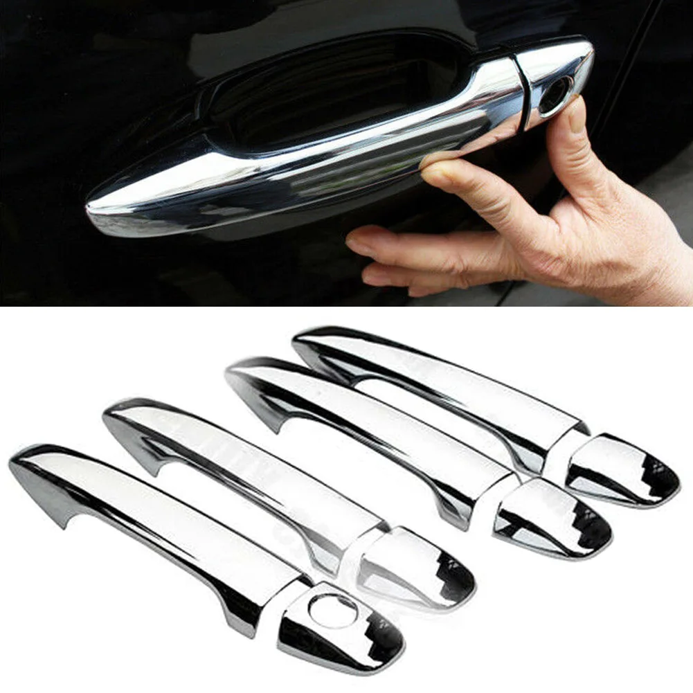 

Декоративная накладка для Subaru forester Наружная ручка двери автомобиля, 2013, 2015, 2014, 2016, 2017, 4 шт., хром, 2018