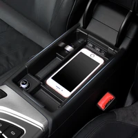 fit for audi a4 b9 8w rs4 s4 2017 2020 car accessories interior decoration central armrest storage glove box container 1pcs lhd
