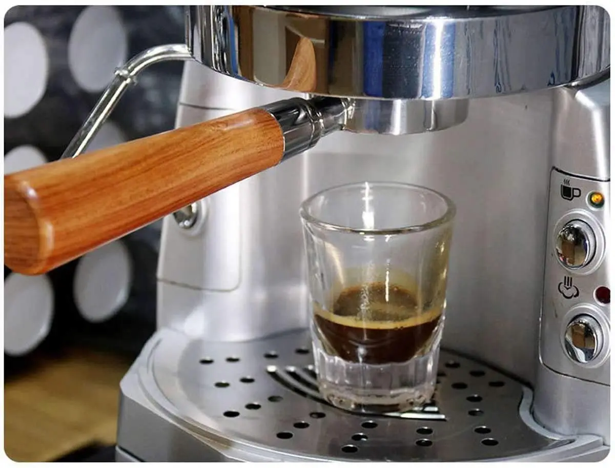 

51mm/58mmCoffee Machine Handle Bottomless Filter Modified Handle Three-Ear Solid Wood Handle Basket Filter Espresso Coffee Tools