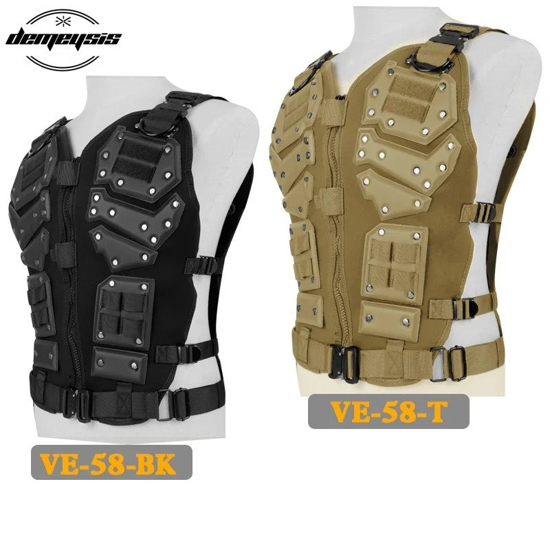 

Tactical CS Army Cosplay Vest TF3 Tactics Paintball Soldiers Vests Military Protective Vest with 5.56 Magazine Pouch