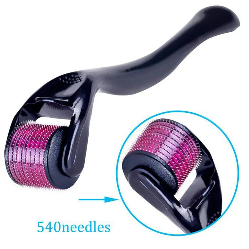 540 красота микро игольчатый роликовый массажер уход за лицом терапия