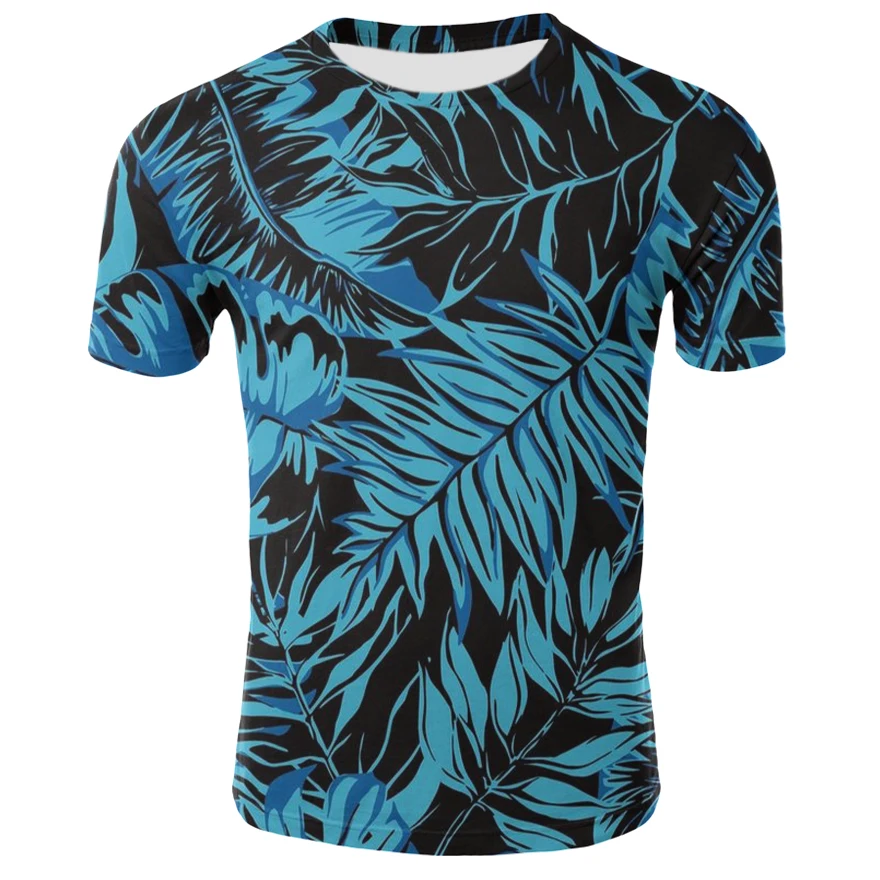 2020 летняя новая модная мужская футболка с короткими рукавами цветочный принт