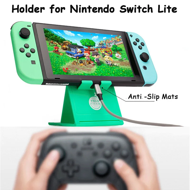 10pcs portable travel adjustable holder stand for nintendo switch conosle stand mini bracket pink blue adjustable for pad phone free global shipping