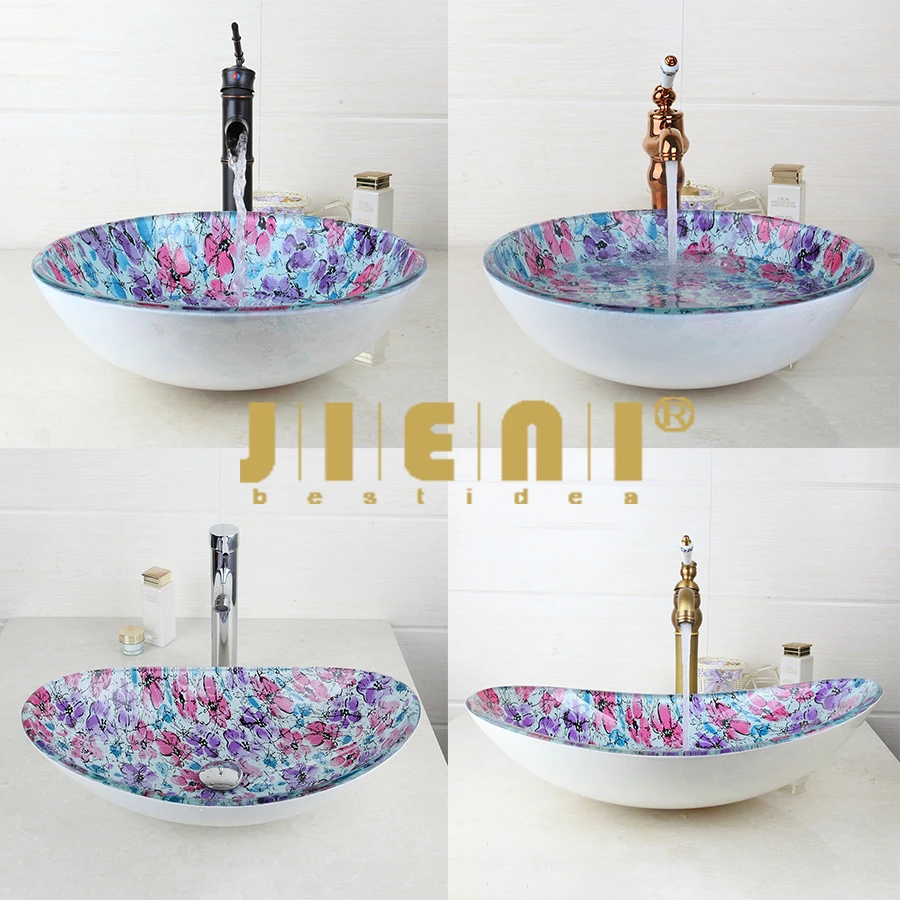 JIENI художественный дизайн кран для раковины раковина ванной комнаты умывальник