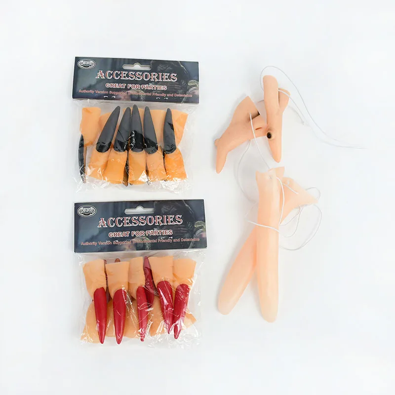 Злой нос ведьмы палец костюм аксессуары Хэллоуин маска поддельные Proboscis для