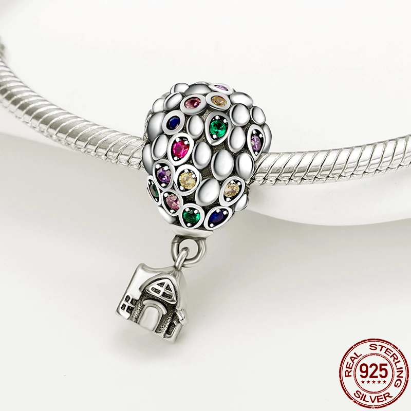 

Лидер продаж, трендовые бусины-подвески из стерлингового серебра 925 пробы для внутреннего двора, подходят для оригинального браслета Pandora, п...