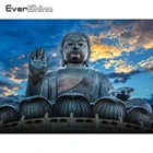 Evershine 5D алмазная вышивка религия иконка площадь стразы алмазная мозаика Статуя Будды декор для дома