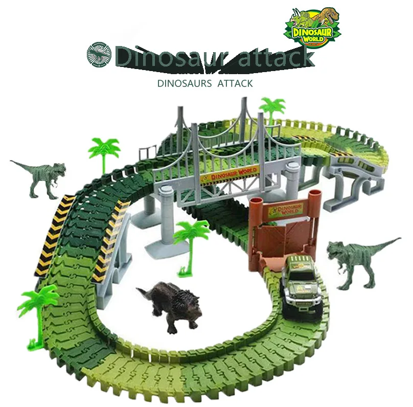 Моторная орбита горки Сто изменение орбиты автомобиль дети Сборка игрушки Diy