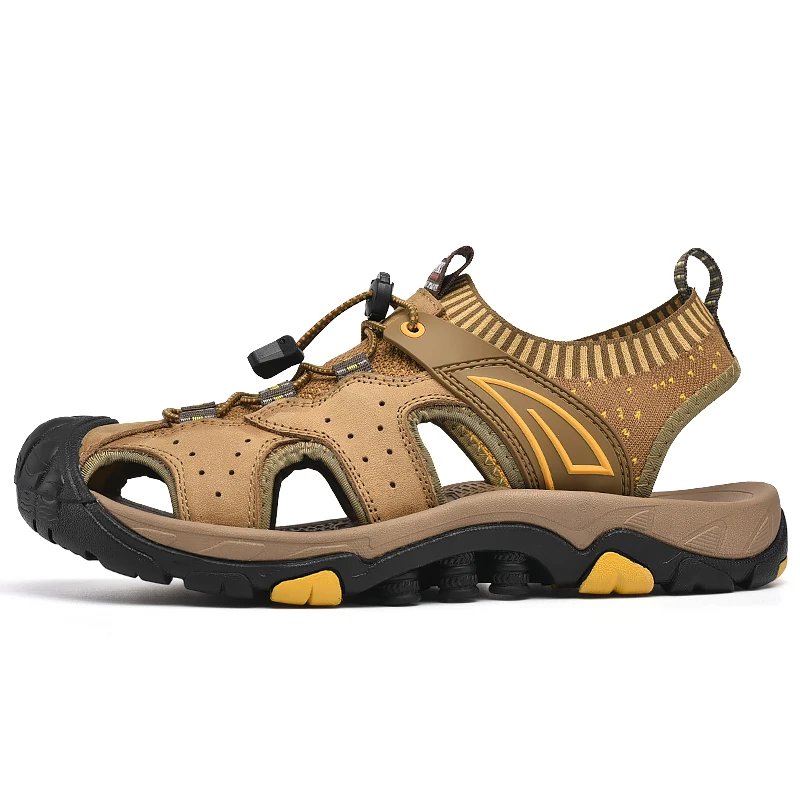 

sandals shoe comfortable couple flip zapatillas air rubber playa Breathable beach sneakers-for-men 2020 breathable mens Light