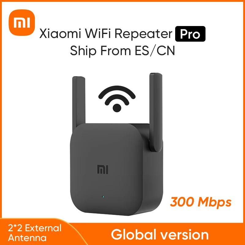 Глобальная версия Xiaomi Mijia Wi Fi ретранслятор Pro усилитель маршрутизатор 300 м 2 4 г