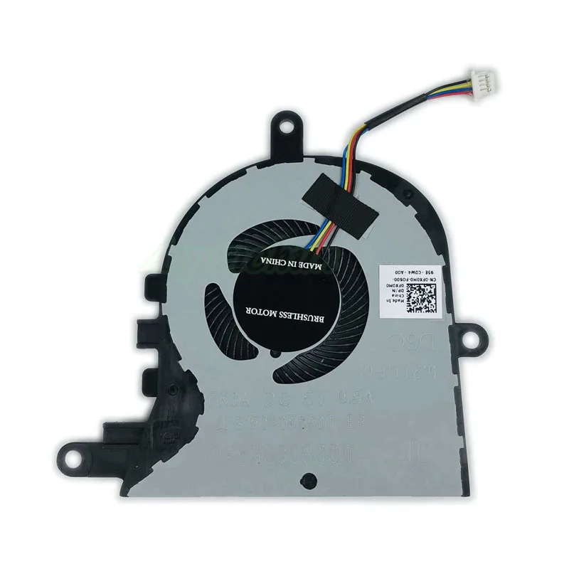 Новый оригинальный Процессор охлаждающий вентилятор для Dell inspiron 15 5570 5575