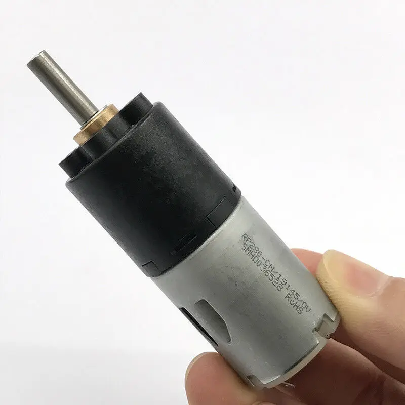 Пластиковый планетарный редуктор двигателя постоянного тока 3 в 5 в 6 в 13 об/мин-28 об/мин 280, медленная скорость, робот «сделай сам»