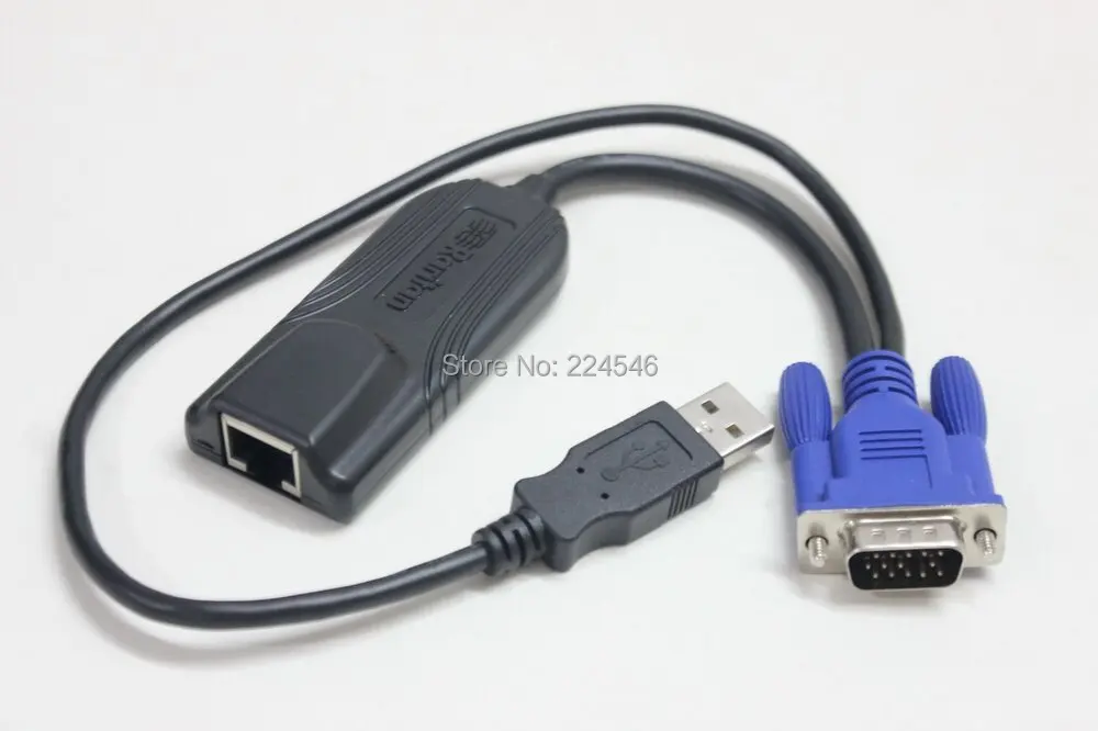Raritan интерфейс USB KVM для компьютера модуль подключения к ПК кабель|Компьютерные