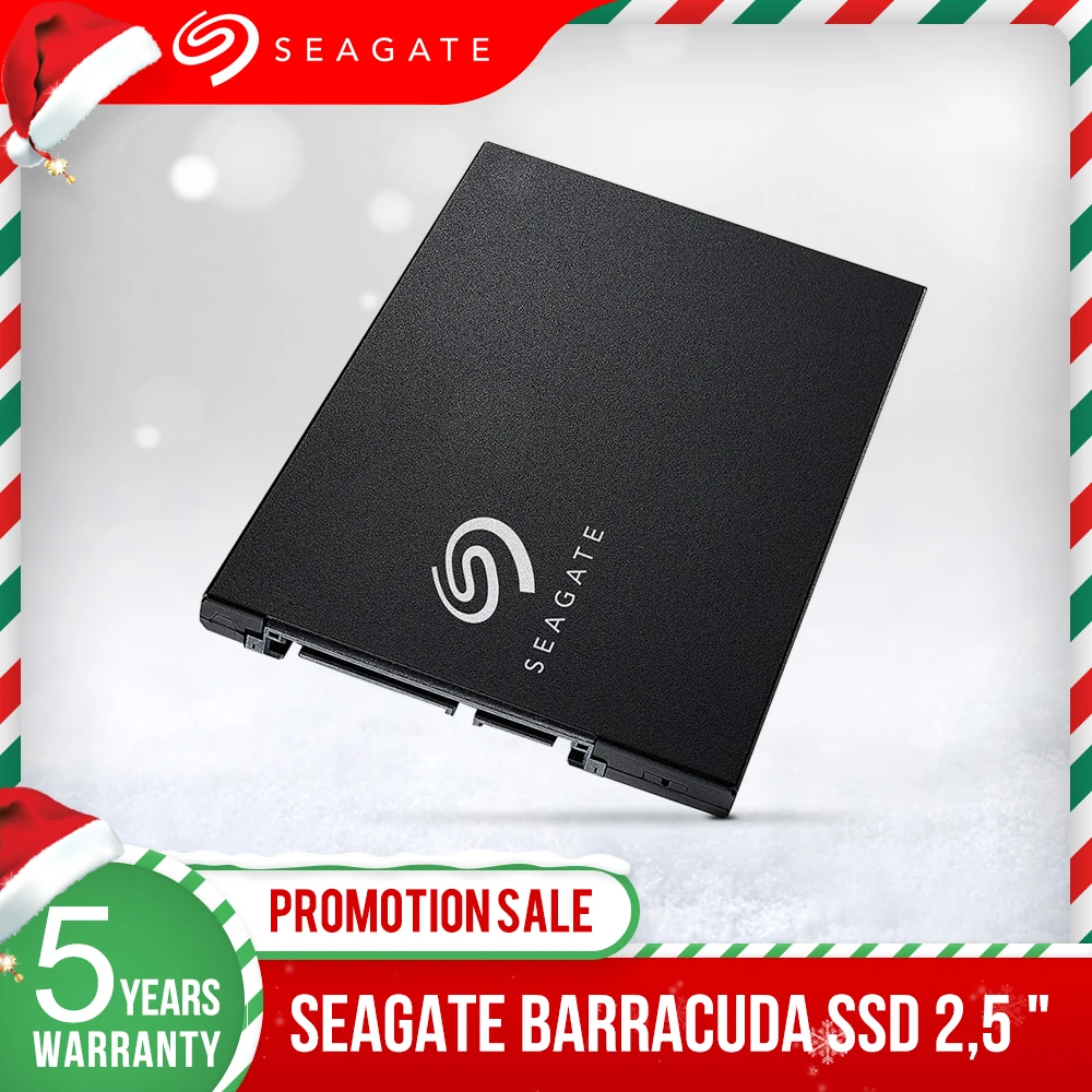 Внутренний твердотельный накопитель Seagate Barracuda SSD 2 5 дюйма SATA III 6 ГБ/сек. 500 Гб/ТБ/2