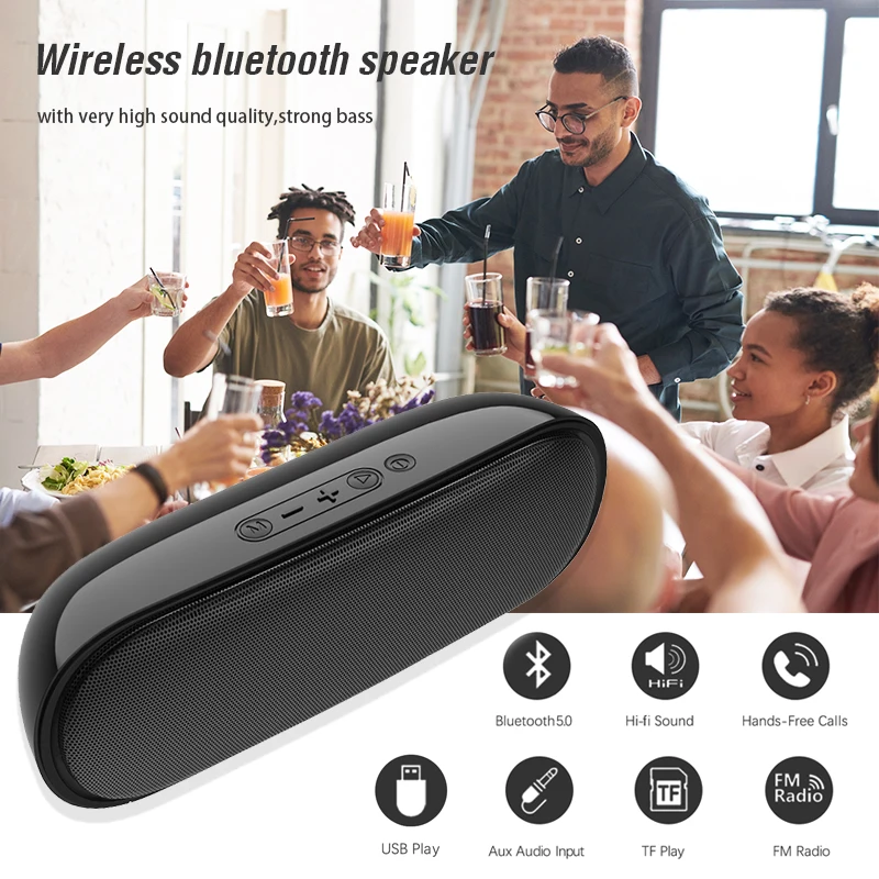 Bluetooth-Колонка NBY 4070 портативная беспроводная с поддержкой TF-карты и USB |