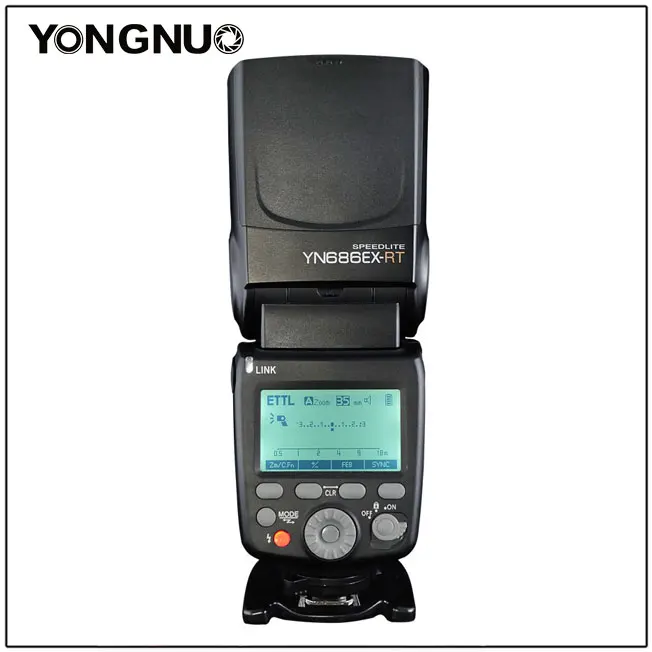 Yongnuo YN686EX-RT 2000mAh литий-ионная батарея Speedlite GN60 2,4G Беспроводная HSS 1/8000s ttl/M/мульти вспышка YN686 для Canon DSLR