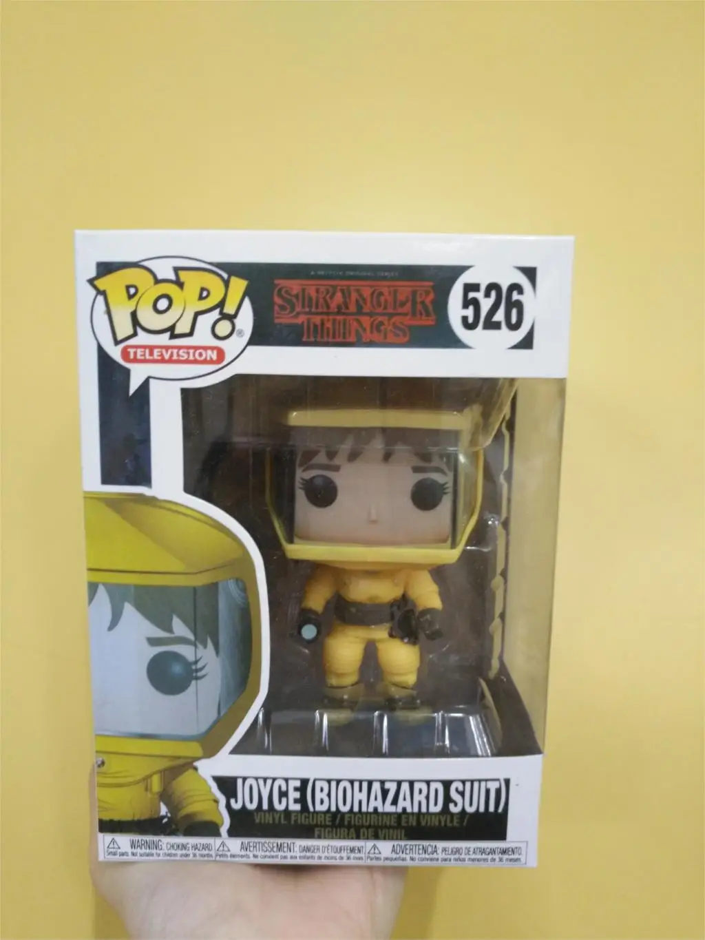 Funko Pop Stranger Things Character 10 см фигурка игрушки виниловые куклы для коллекции - Цвет: 526 with box