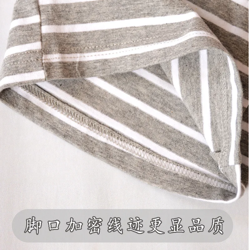 Классические мужские хлопковые Пижамные брюки Мужская одежда для сна 21045 |