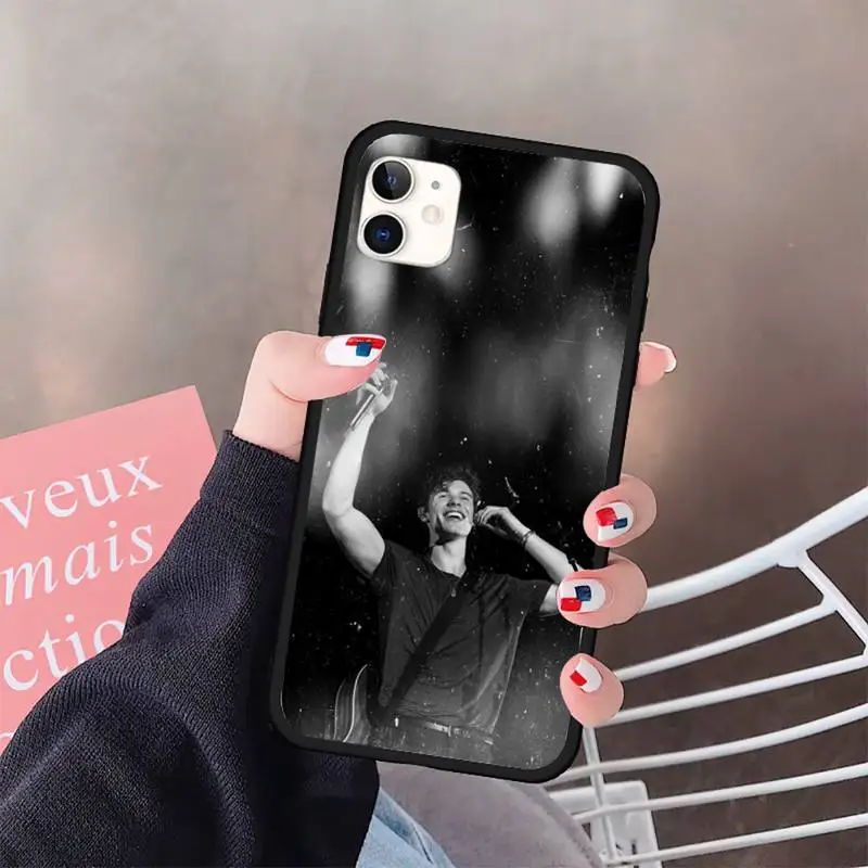 

shawn mendes Canadian male singer Phone Case for iPhone 11 12 pro XS MAX 8 7 6 6S Plus X 5S SE 2020 XR mini