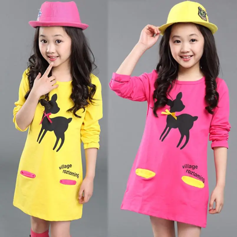 Осень 2019 хлопковые детские футболки модные топы с длинными рукавами и круглым