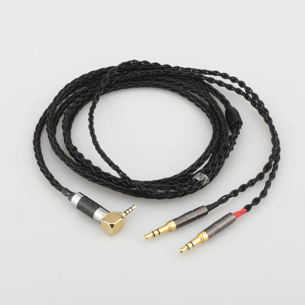 

Audiocrast 8 Cores HiFi Headphone Earphone Cable For Denon AH-D600 D7100 Hifiman Sundara Ananda HE1000se HE6se he400