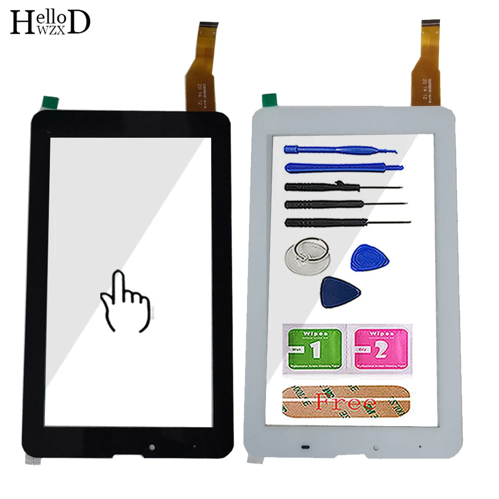 

Touch Screen For DEXP Ursus TS170LTE WJ932-FPC V1.0 Touch Screen Glass Digitizer Panel Sensor Lens TouchScreen 7.0" Tools Wipes