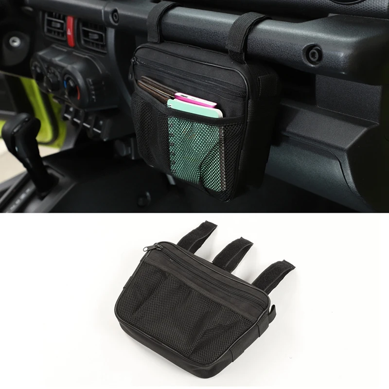 Passenger Grab Handles Accessory Storage Pouch Organizer Bag for Suzuki Jimny 2019 2020 Protected Dash Tools Bags | Автомобили и