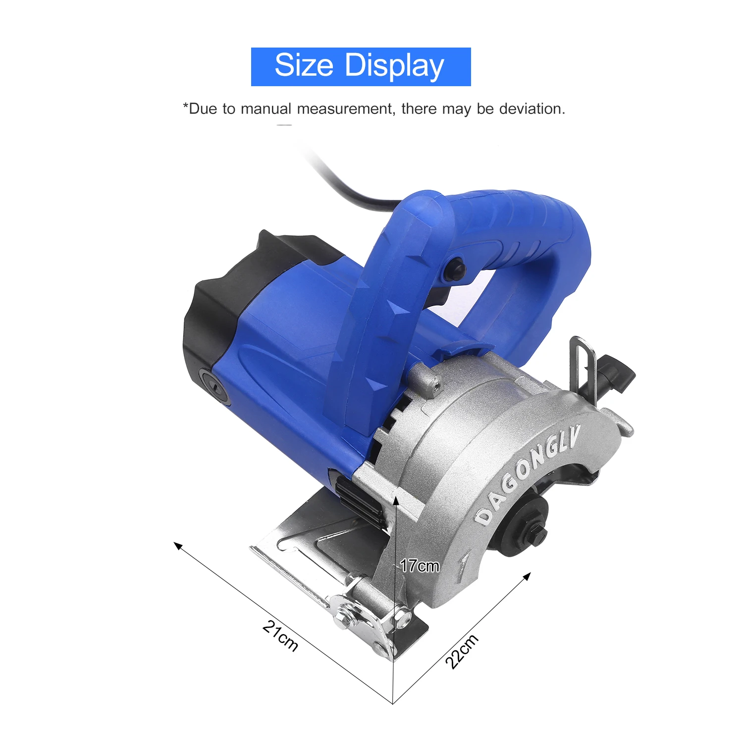 

1380W Electric Circular Saw Multi-functional Cutter Machine Max Cut Depth 30mm 13000RPM for Ceramic Stone Tile Wood Bamboo Cut