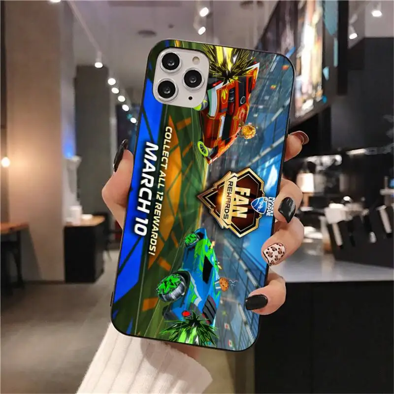 Мягкий черный чехол для телефона Rocket League iPhone 11 pro XS MAX 8 7 6 6S Plus X 5S SE 2020 XR | Мобильные