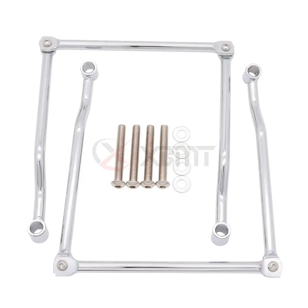 Motorcycle Saddle Bag Support Guard Bars Mount Brackets For Kawasaki Vulcan 400 500 800 900 1500 1600 1700 VN400 VN500 VN800 | Автомобили