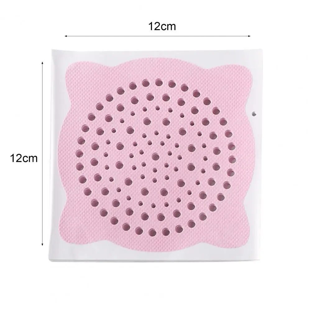 

13Pcs/Bag Convenient Innovative Filter Sticker Disposable Paper Pink Anti-blocking Self-adhesive Sink Strainer for Kitchen