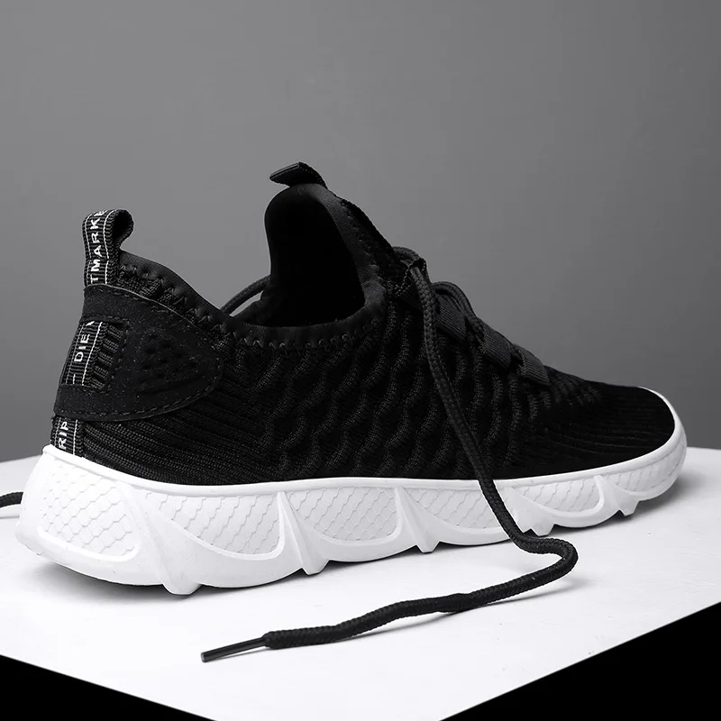 

Men Vulcanize Shoes Sneakers Breathable Casual No-slip Male Mesh Lace-Up designer sneakers men off white Tenis Masculino