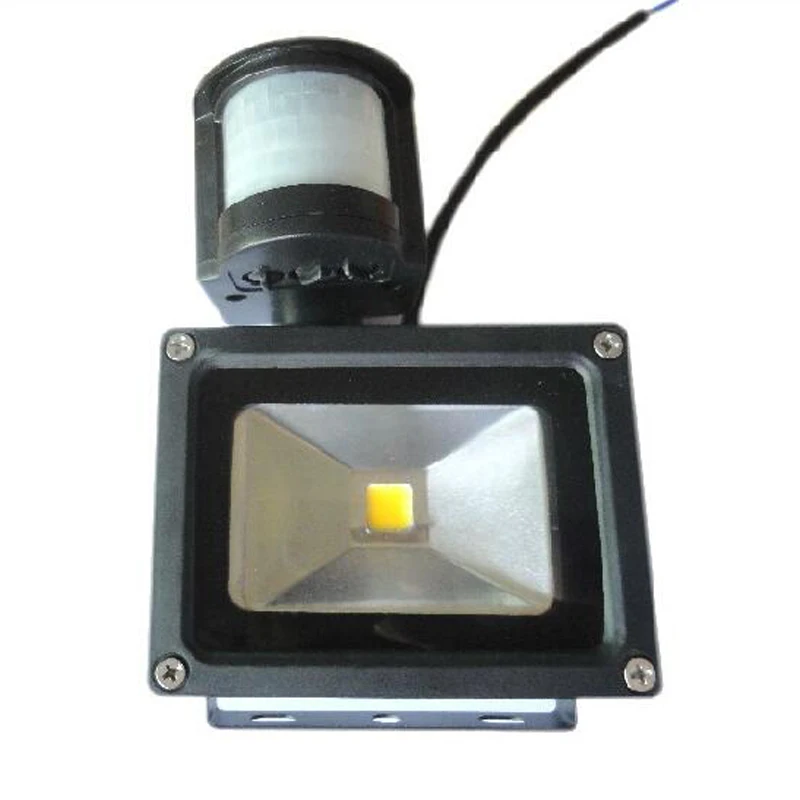 Наружная лампа водонепроницаемый IP65 10 Вт ультратонкий Светодиодный PIR датчик