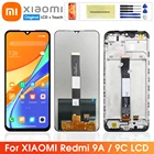 Оригинальный ЖК-дисплей 6,53 дюйма для Xiaomi Redmi 9A, ЖК-дисплей с сенсорным экраном и дигитайзером в сборе с рамкой для Xiaomi Redmi 9C, ЖК-экран