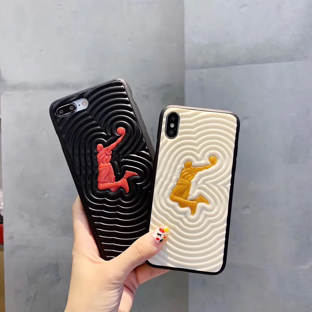Роскошный баскетбольный король обувь кроссовки James Slam dunk чехол для iPhone X XS Max Xr 7 8 6