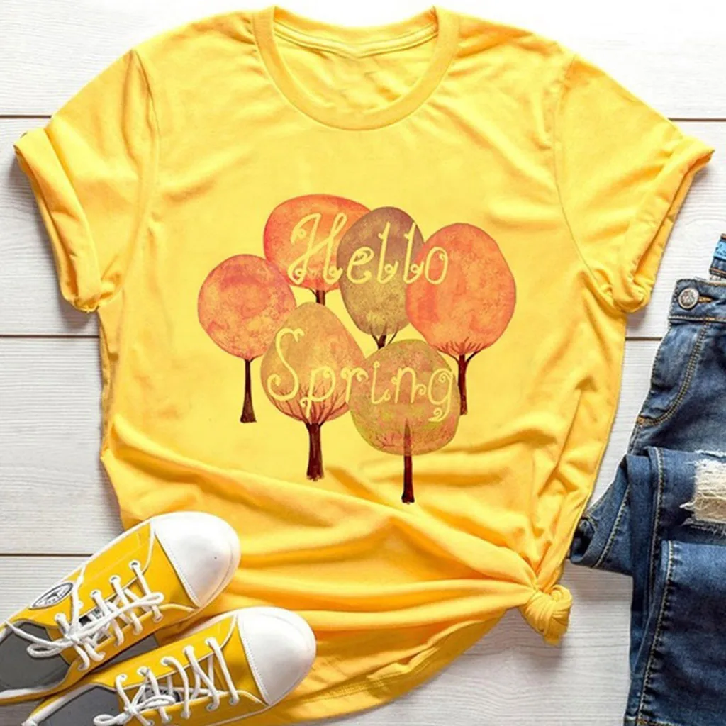 Женские футболки размера плюс летние модные Забавные с надписью Balloon Love