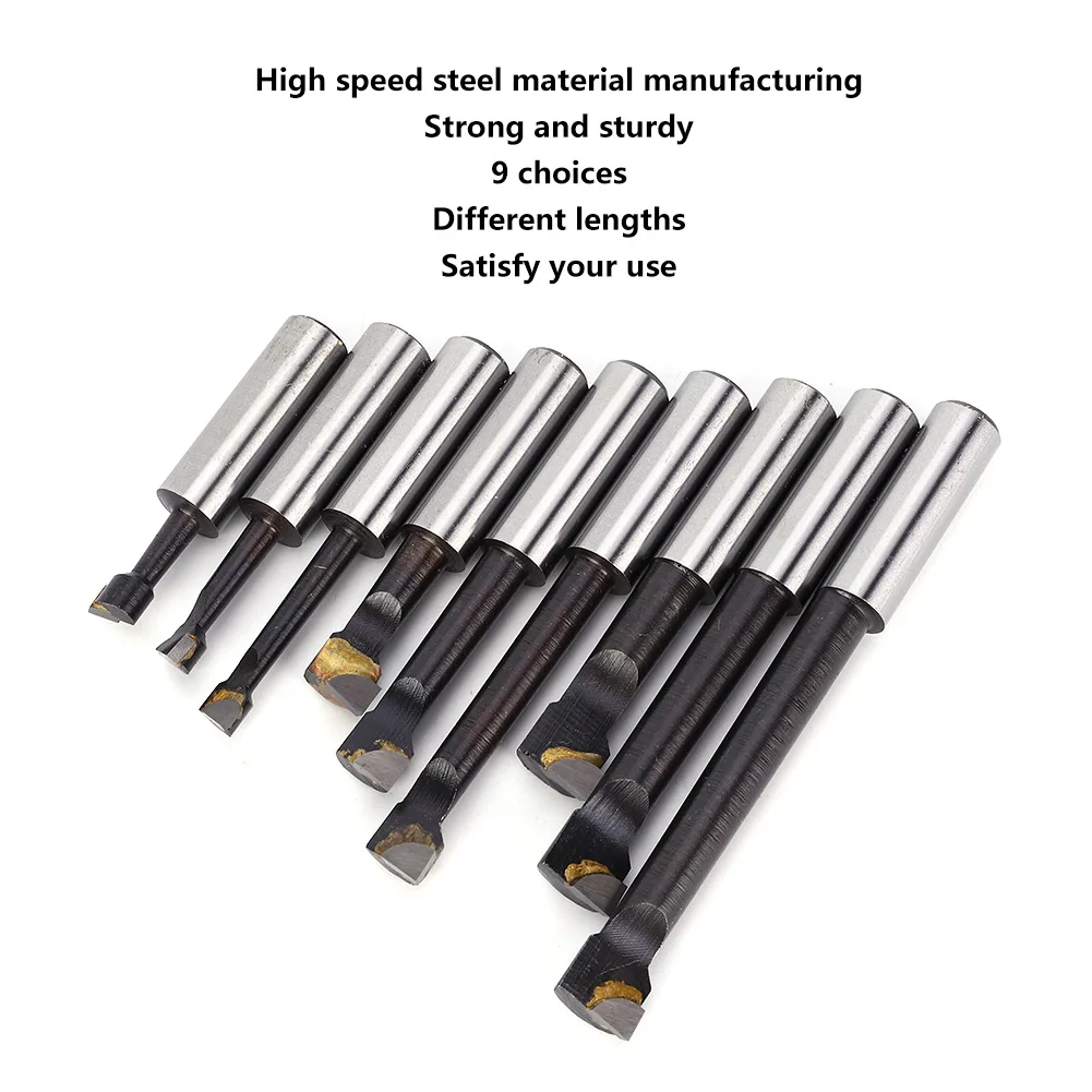 9 шт. расточной резак типа F1 набор фрезерных инструментов с ЧПУ 3/8 дюйма детали
