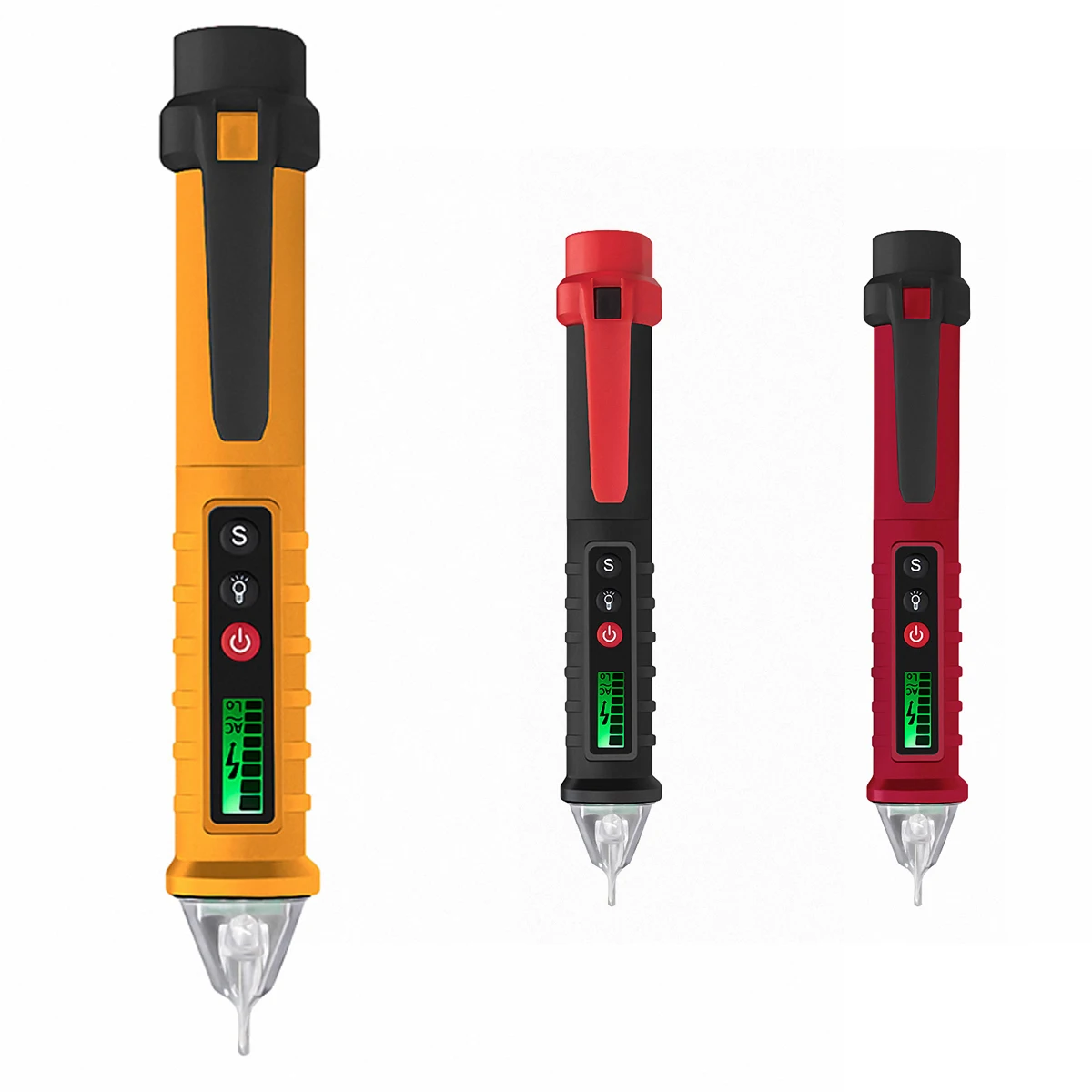 

1PCS VC1010 Digital AC/DC Voltage Detectors Smart Non-Contact Tester Pen Meter 12-1000V Current Electric Sensor Test Pencil