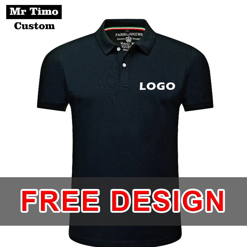 Летняя рубашка-поло для творчества рекламная национальная рубашка мужчин и