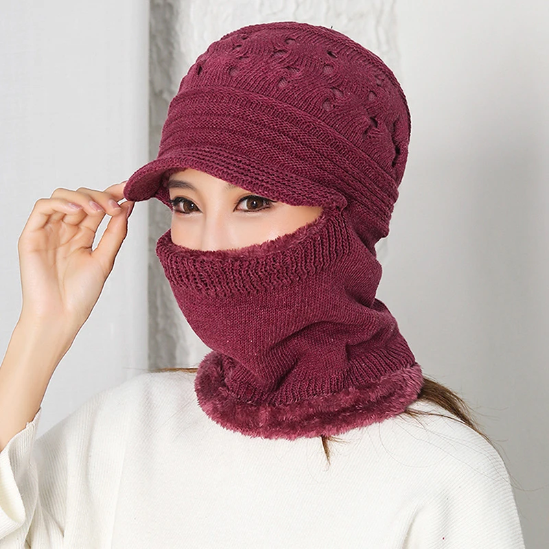 Новинка 2020 зимняя Балаклава облегающие шапки женская шапка для мам теплые