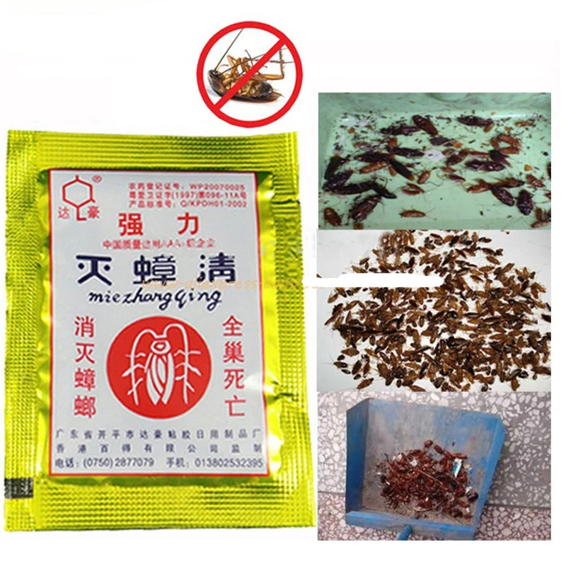 1 шт. уничтожения тараканов средство от насекомых приманка для наживки порошок