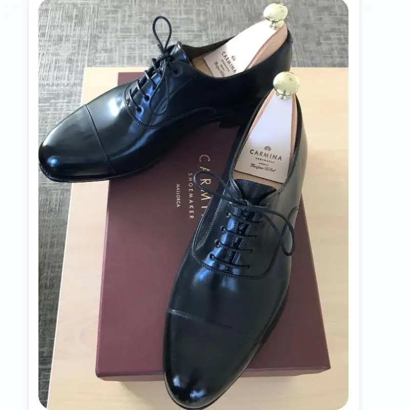 

Классические мужские модные повседневные туфли дерби из искусственной кожи أحسفوفوفوفوديديботинки оксфорды Мужская обувь KG754