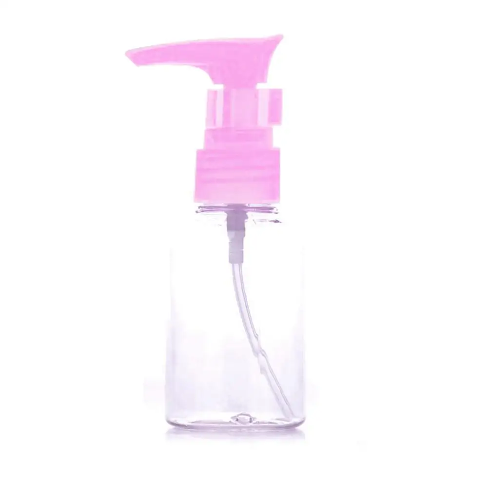 Распродажа 100 мл многоразовая пустая пластиковая бутылка с насосом для шампуня