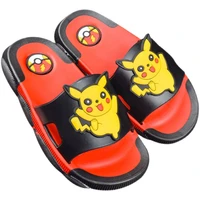 pok%c3%a9mon bathroom non slip baby sandals and slippers cartoon cute pikachu girls boys kids home children summer slippers