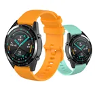 Ремешок силиконовый для смарт-часов Huawei Watch GT 2GT, браслет для Huawei GT3 GT 3 pro, 22 мм 20 мм