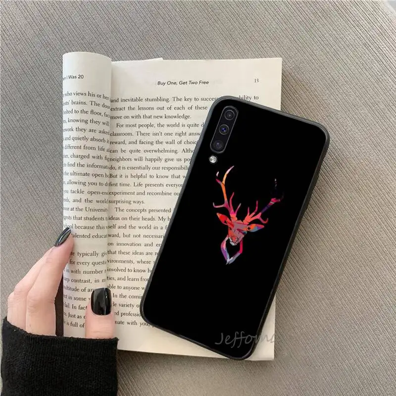 

deer symbolizes noble Phone Cases For Samsung galaxy S note 7 8 9 10 20 fe edge A 6 10 20 30 50 51 70 lite plus Soft Silicone
