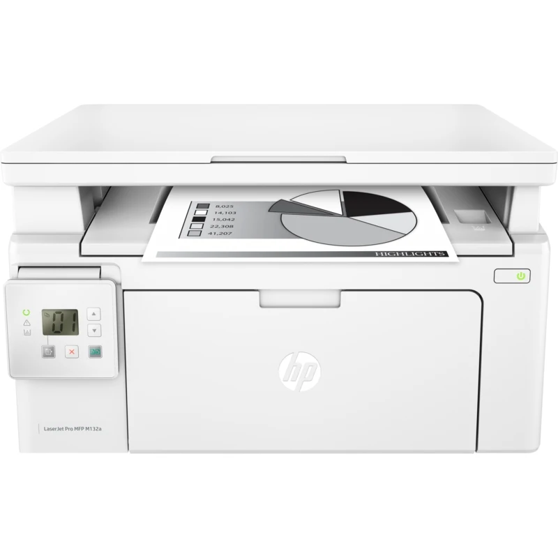 МФУ лазерный HP LaserJet Pro M132a /A4 / принтер /сканер /копир/ 1200dpi/ 22ppm/ 128Mb/ USB|МФУ