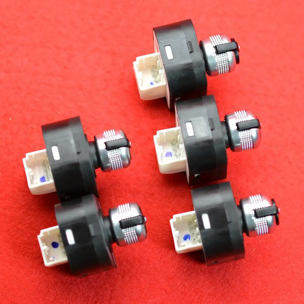 5 шт. OEM новый хромированный переключатель Зеркала управления полоса складной для