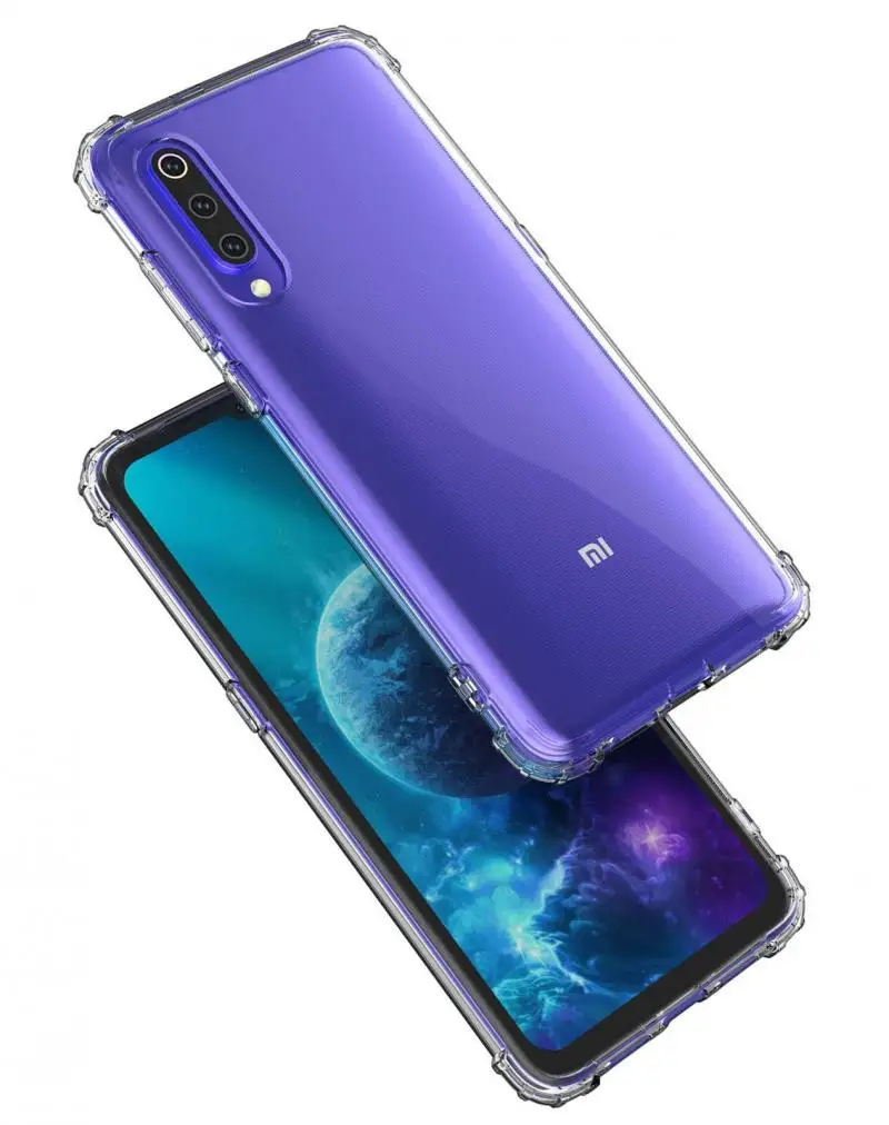 Противоударный Прозрачный чехол для Xiaomi CC9 9T Pro Mi 9 CC9E Redmi Note7 Note8 8A защитный из ТПУ |