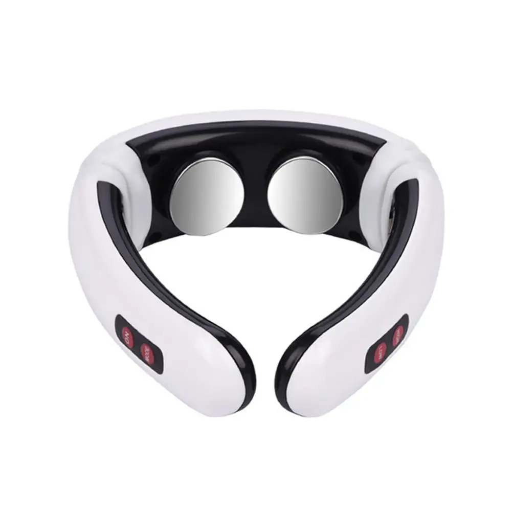 Практичный Электрический импульсный массажер для шеи шейный массаж магнитное